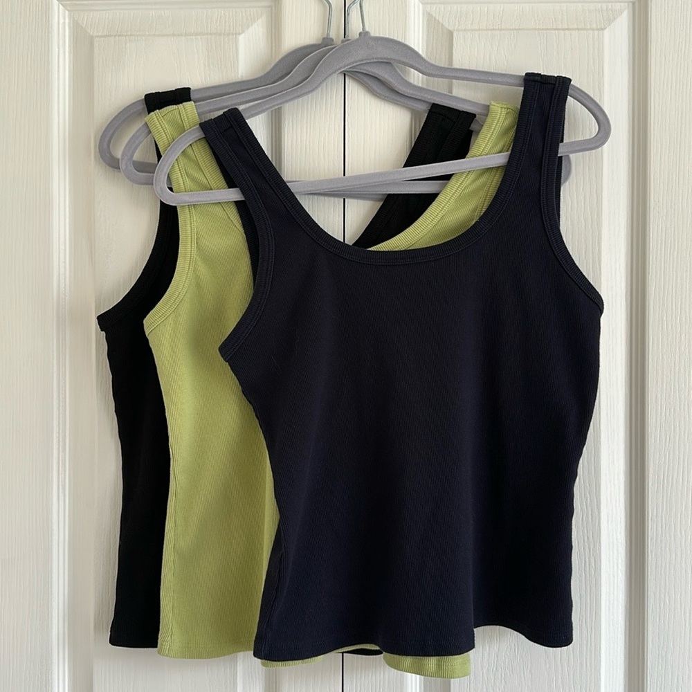 3 Boden Ribbed Tank Tops Bundle - Picture 2 of 5